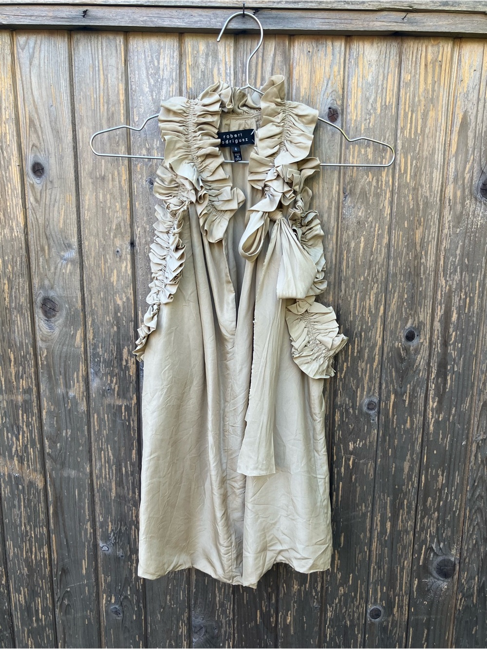 Robert Rodriguez silk blouse